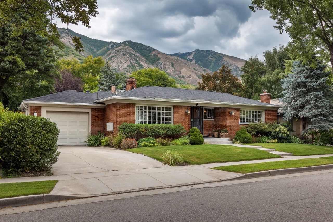 Probate house sale in Salt Lake City Utah showing typical residential property