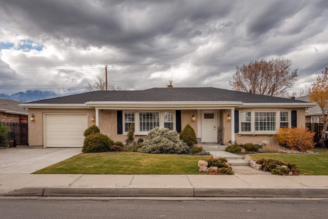 Probate house in older Salt Lake City Utah neighborhood ready for sale