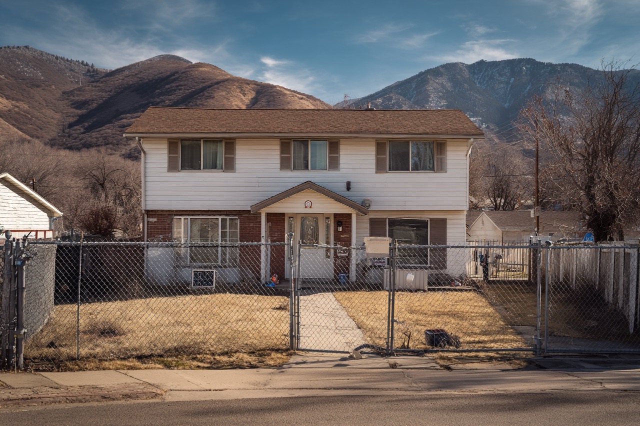 Secured vacant property in Salt Lake City Utah preventing squatters