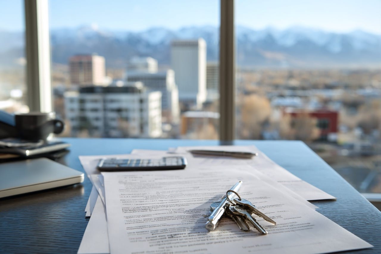 Closing documents for storm damaged property sale in Salt Lake City Utah